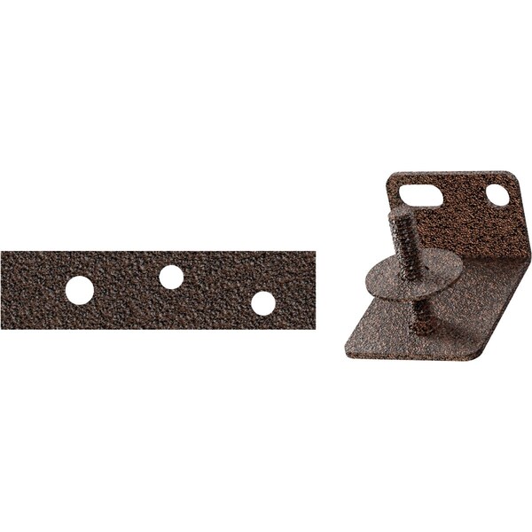 Ekena Millwork Barnfold Bottom Pivot Kit for 1 1/2" and 1 3/4" Doors, Copper Vein GB6007MP4CV - main